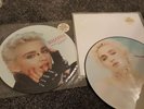 Madonna  causing a commotion and look of love picture disc  excellent condition