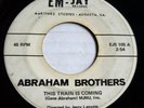 Rare Black Gospel 45:  Abraham Brothers 