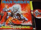 IRON MAIDEN - A Real Live One , LP 12