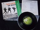 THE BEATLES Twist & Shout EP Record Japan Edition w Obi 7