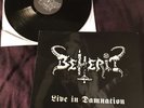 Beherit / Impaled Nazarene Live In Damnation Split LP Black metal RARE