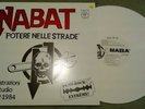 NABAT POTRER NELLE STRADE LP on WHITE COLORED VINYL  82-84 french oi  punk kbd
