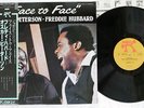 FREDDIE HUBBARD,OSCAR PETERSON FACE TO FACE PABLO 28MJ 3210 Japan OBI VINYL LP