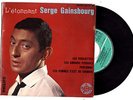 RARE EP SERGE GAINSBOURG-LES OUBLIETTES-FRENCH ORIGINAL