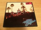 EAGLES LP HOTEL CALIFORNIA 1975 ASYLUM PROMO STICKER + INNER & POSTER JOE WALSH