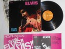 Elvis LP Good times CPL1-0475 USA 1974 orange 1st issue + Promo Store Banner