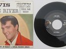 ELVIS PRESLEY - BLUE RIVER b/w TELL ME WHY 45 w/ Picture Sleeve 47-8585 NM