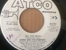 Derek and the Dominos PROMO 45 rpm Tell The Truth/Roll It Over RARE 1971 single
