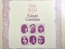 FAIRPORT CONVENTION Liege & Lief ORIG UK Island Vinyl LP 1970s Pressing EX