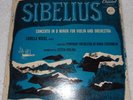 CAMILLA WICKS, violin SIBELIUS Concerto in D Minor lp Capitol P-8175 RARE VG+