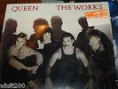 QUEEN THE WORKS HONG KONG EMI EDITION SHRANK WARP W.PROMO STICKER  VINYL 12 LP