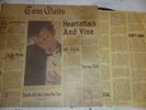 Tom Waits Heart attack and Vine lp