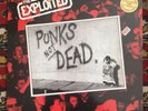 The Exploited PUNKS NOT DEAD LP Limited YELLOW Vinyl w/ Bonus 7