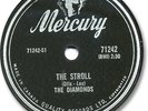 Rare 1958 The DIAMONDS Doo Wop 78 RPM Record. The Stroll