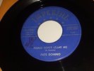 FATS DOMINO The Girl I Love / Please Don't Leave IMPERIAL 45 7