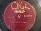 Pre War country 78 rpm Okeh 45089 Frank Hutchison Guitar/Harmonica Hard to Find