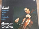 Maurice Gendron - Bach Samtliche Suiten Fur Violoncello allein -
