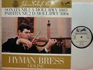 HYMAN BRESS BACH SONATA & PARTITA NO.2 VIOLIN SOLO EURODISC 70870 KK SAMPLE COPY