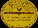 MAGGIE WIMBERLY DAYDREAMS COME TRUE bw HOW LONG USA SUN 78 RPM E+ EX PLUS GRADE