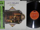 CREAM LIVE VOLUME 2 POLYDOR MP 2247 Japan OBI VINYL LP