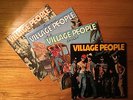 VILLAGE PEOPLE - 4 Vintage Vinyl Album Set - Cruisin' - Go West - Live & Sleazy