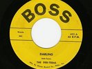 RARE TEEN DOO-WOP 45 - THE DEB-TEENS - DARLING / DRIP, DROP [BOSS]