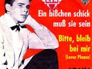 John Lamers 1962 Single Bitte Bleib Bei Mir  (Lover Please) Telefunken - U 55 4