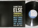 CANNONBALL ADDERLEY SOMETHIN' ELSE BLUE NOTE GXK 8042 Japan VINYL LP