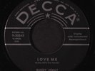 BUDDY HOLLY: Love Me / You Are My One Desire 45 (clean VG) Rockabilly