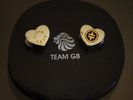 Gary Barlow - TAKE THAT- 18k Rose Gold Plated Bracelet Bead Charm