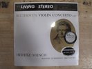 LSC 1992 Classic Records  Beethoven Violin Concerto in D Heifetz 200g 45 RPM NEW