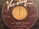 THE EL DORADOS doo wop r&b 45 One More Chance / Little Miss Love   Vee-Jay