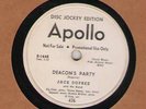 c 78 RPM Jack Dupree Apollo 426 in E- DJ copy