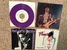 PRINCE 45 & Picture Sleeves including RARE Purple Rain colored vinyl