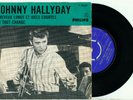 JOHNNY HALLYDAY Cheveux Longs et Idees Courtes (1966 RARE 45t PAYS-BAS PS VINYL)