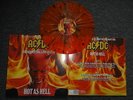 AC DC ... Hot as hell live 77-79- lim. edition flaming Vinyl LP