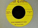 CLEAN ORIG US COPY DOO WOP The Solataires Old Town 1006 Please Remember My Heart