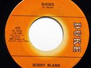 BOBBY BLAND-SHOES /A TOUCH OF THE BLUES ON DUKE NORTHERN 45-VG+ HEAR