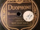 REAL RARITY - DUOPHONE SAMPLE DISC - SIX JUMPING JACKS (Harry Reser) UK 78rpm