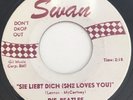 The Beatles Sie Liebt Dich (She Loves You) / I'll Get You 45 Swan 4182-S