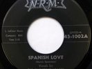 The SWINGING HEARTS 45 Spanish Love/How Can I Love You NRM doo wop VG+ d1275