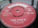 BEATLES  PLEASE PLEASE ME / ASK ME  1963 RED LABELLED ORIG U.K. 45. V/G + Con