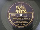 Nella Colombo Perduto Amore Italian Jazz Cetra 78 RPM EX+