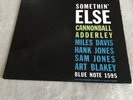 Cannonball Adderley Miles Davis Somethin Else Blue Note 1595 Mono RVG W 63rd