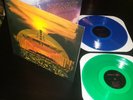 MY MORNING JACKET At dawn 1.st Press Orig 2 Green Blue Vinyl LP Rock Coldplay