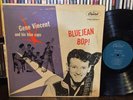 Gene Vincent And His Blue Caps Bluejean Bop VG TURQUOISE CAPITOL rockabilly