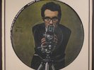 ELVIS COSTELLO: My Aim Is True / This Year's Model LP (promo only-pic disc, '78