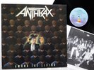 ANTHRAX - Among the Living LP 1987 - ISLAND 208 210 megadeth d.r.i. sacred reich