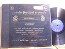 Columbia SL 183 Casals Festival Prades SCHUBERT TORTLIER HESS SZIGETI 4LP VG++