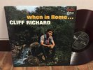 Cliff Richard WHEN IN ROME Japan 60's LP RED WAX